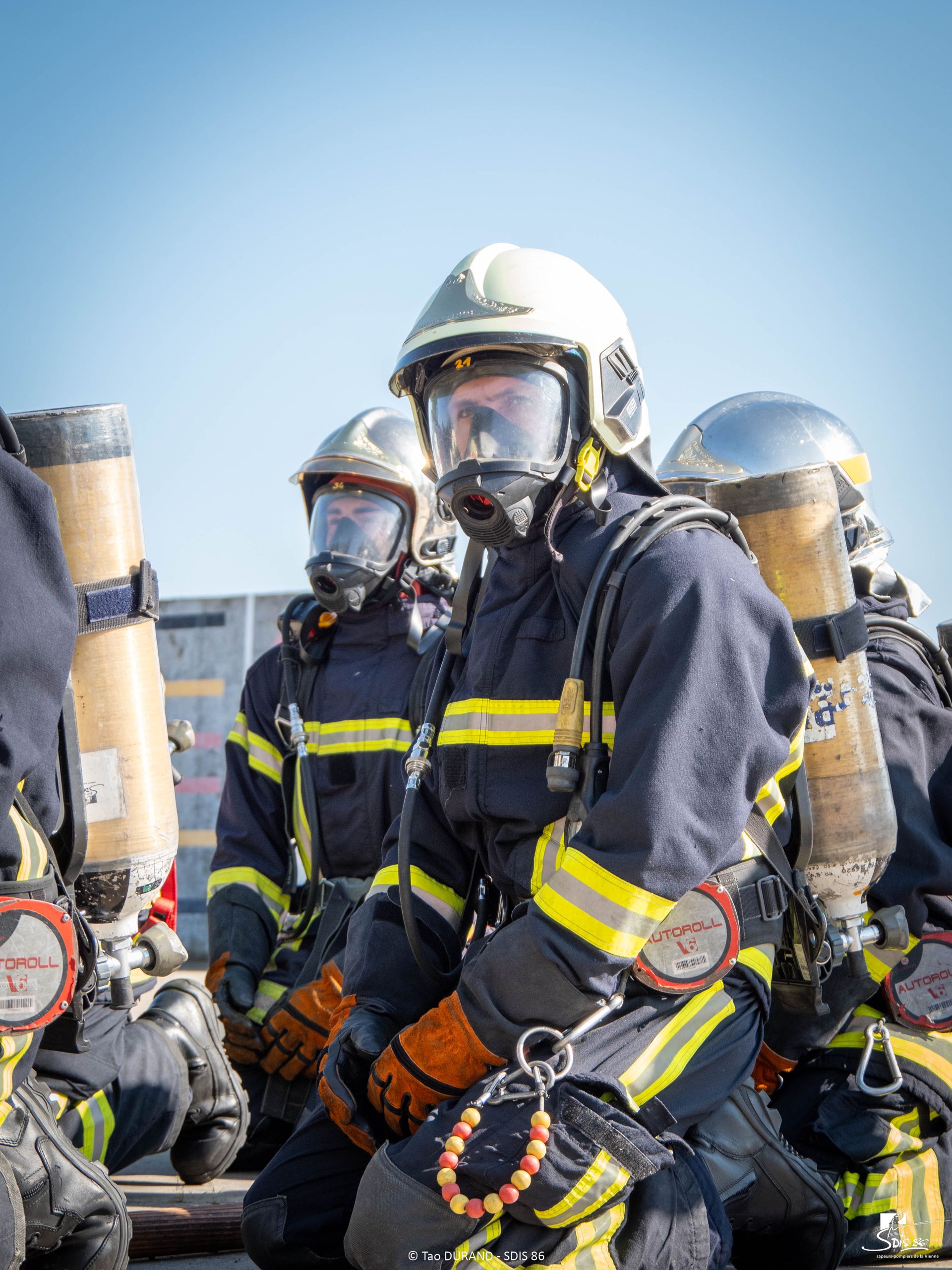 Alignement de casques