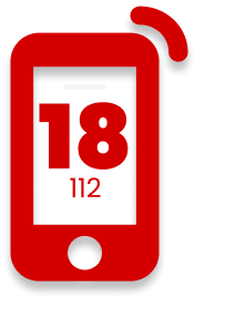 Numéro d'urgence 18 / 112
